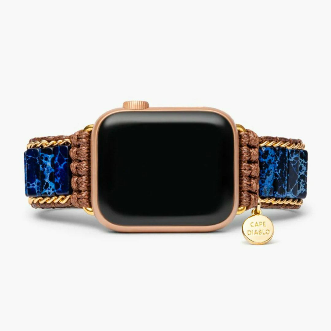 Apple Watch Straps | Azure Lapis Lazuli Apple Watch Strap Apple Watch Straps Apple Watch Straps