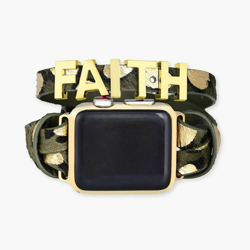 Apple Watch Straps | Faith Safari Leather Apple Watch Strap Apple Watch Straps Apple Watch Straps