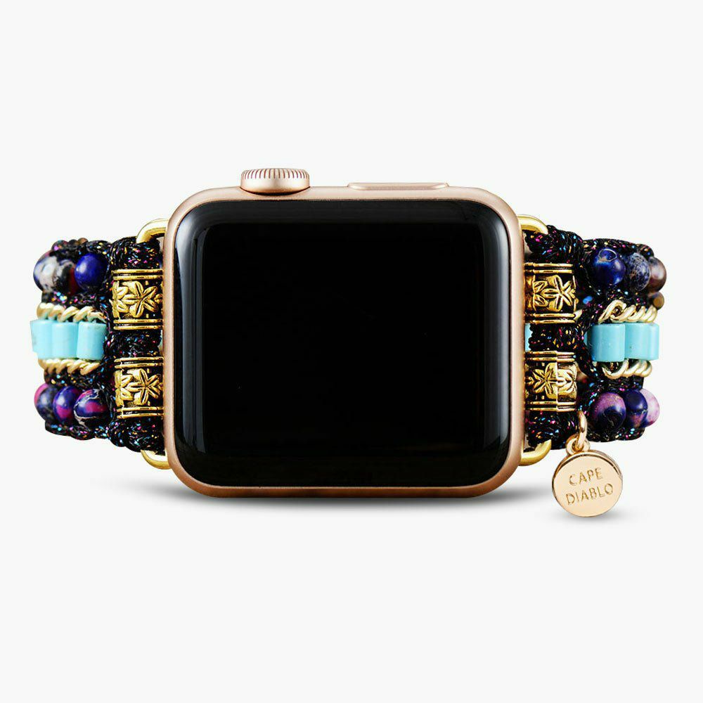 Apple Watch Straps | Gothic Turquoise Apple Watch Strap Apple Watch Straps Apple Watch Straps