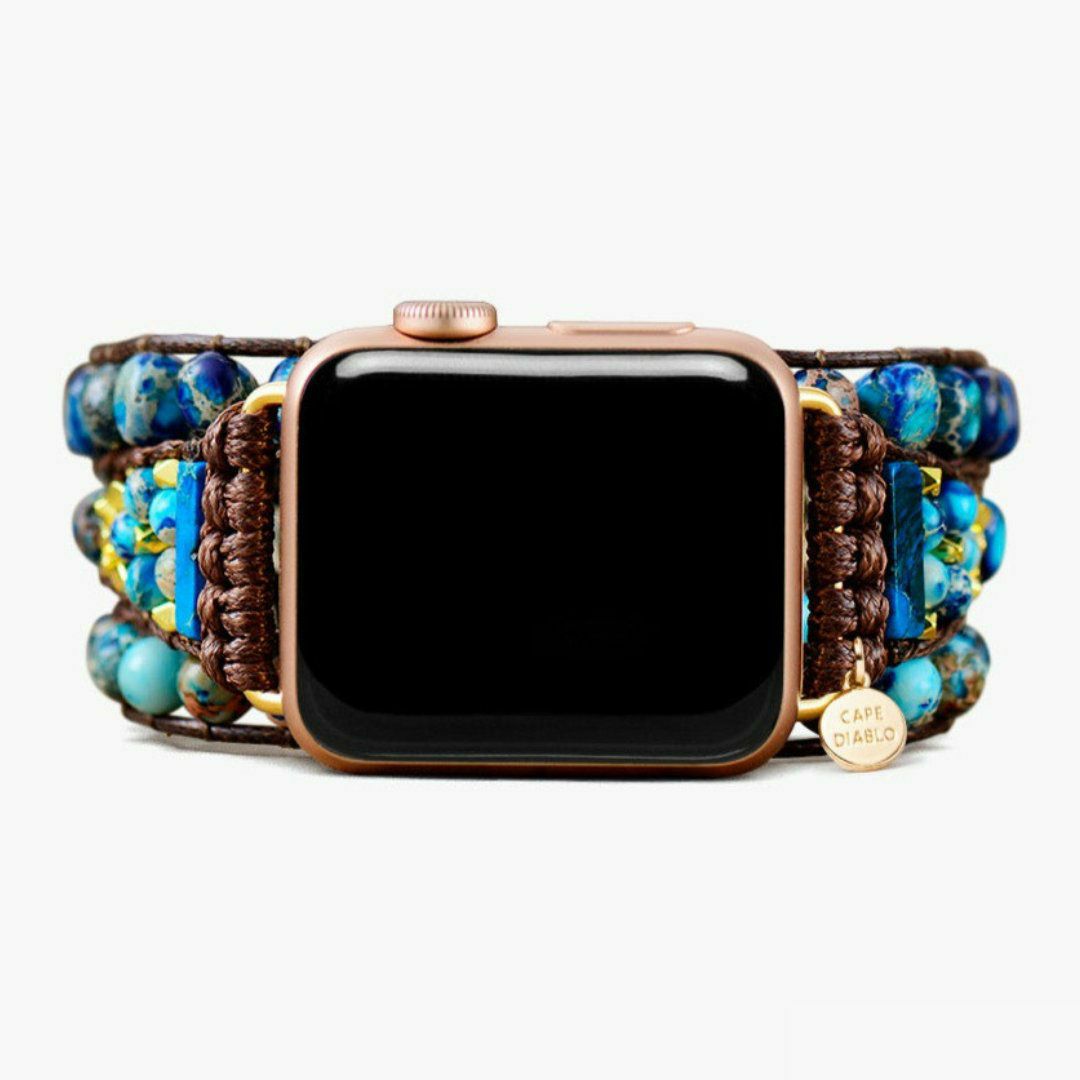 Apple Watch Straps | Graceful Blue Jasper Apple Watch Strap Apple Watch Straps Apple Watch Straps