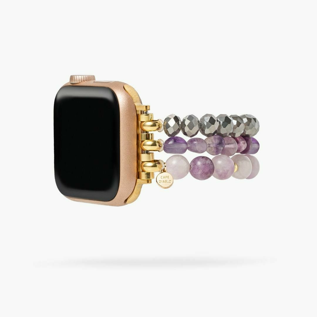 Apple Watch Straps | Lepidolite Glow Apple Watch Strap Apple Watch Straps Apple Watch Straps