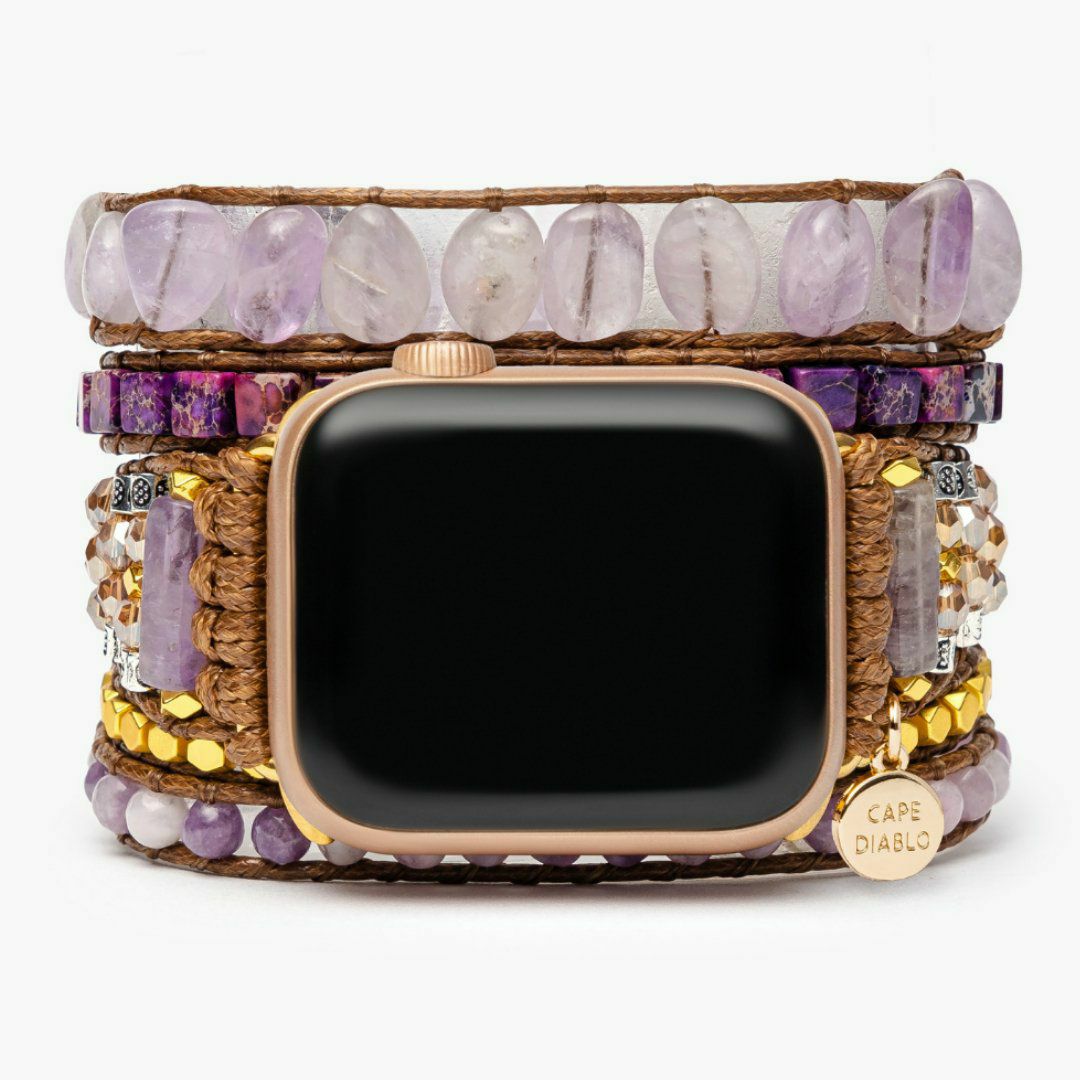 Apple Watch Straps | Purple Jade Magical Apple Watch Strap Apple Watch Straps Apple Watch Straps