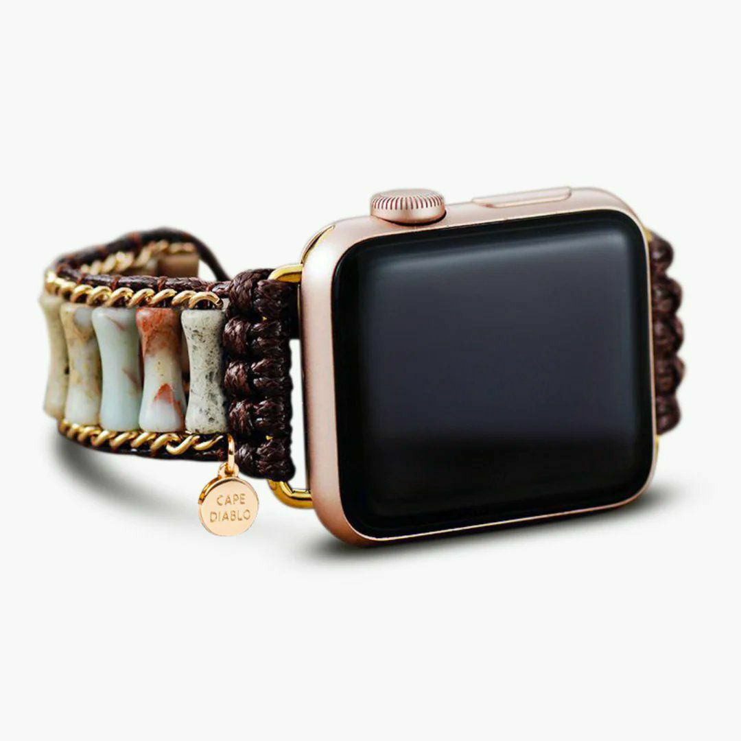 Apple Watch Straps | Refined Imperial Jasper Apple Watch Strap Apple Watch Straps Apple Watch Straps