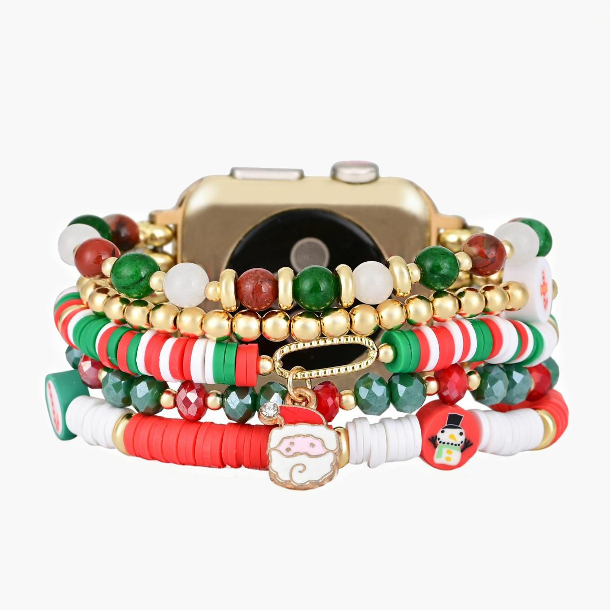 Apple Watch Straps | Santa Sparkle Stretch Apple Watch Strap Apple Watch Straps Apple Watch Straps