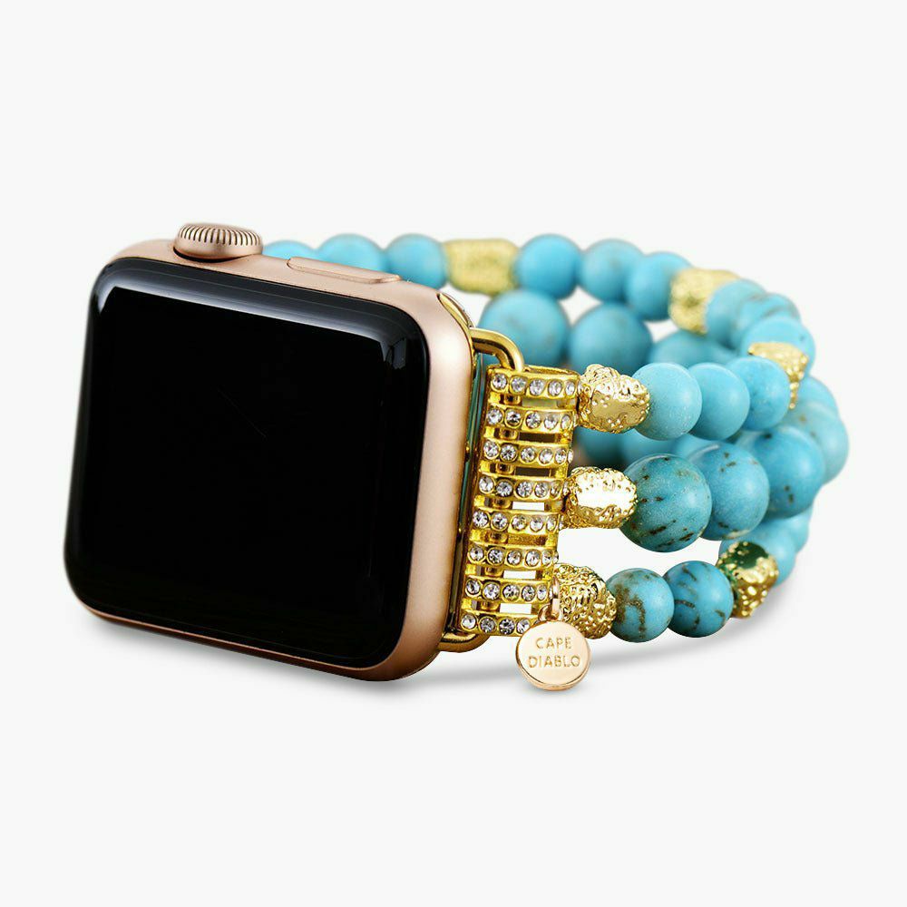 Apple Watch Straps | Turquoise Dream Stretch Apple Watch Strap Apple Watch Straps Apple Watch Straps