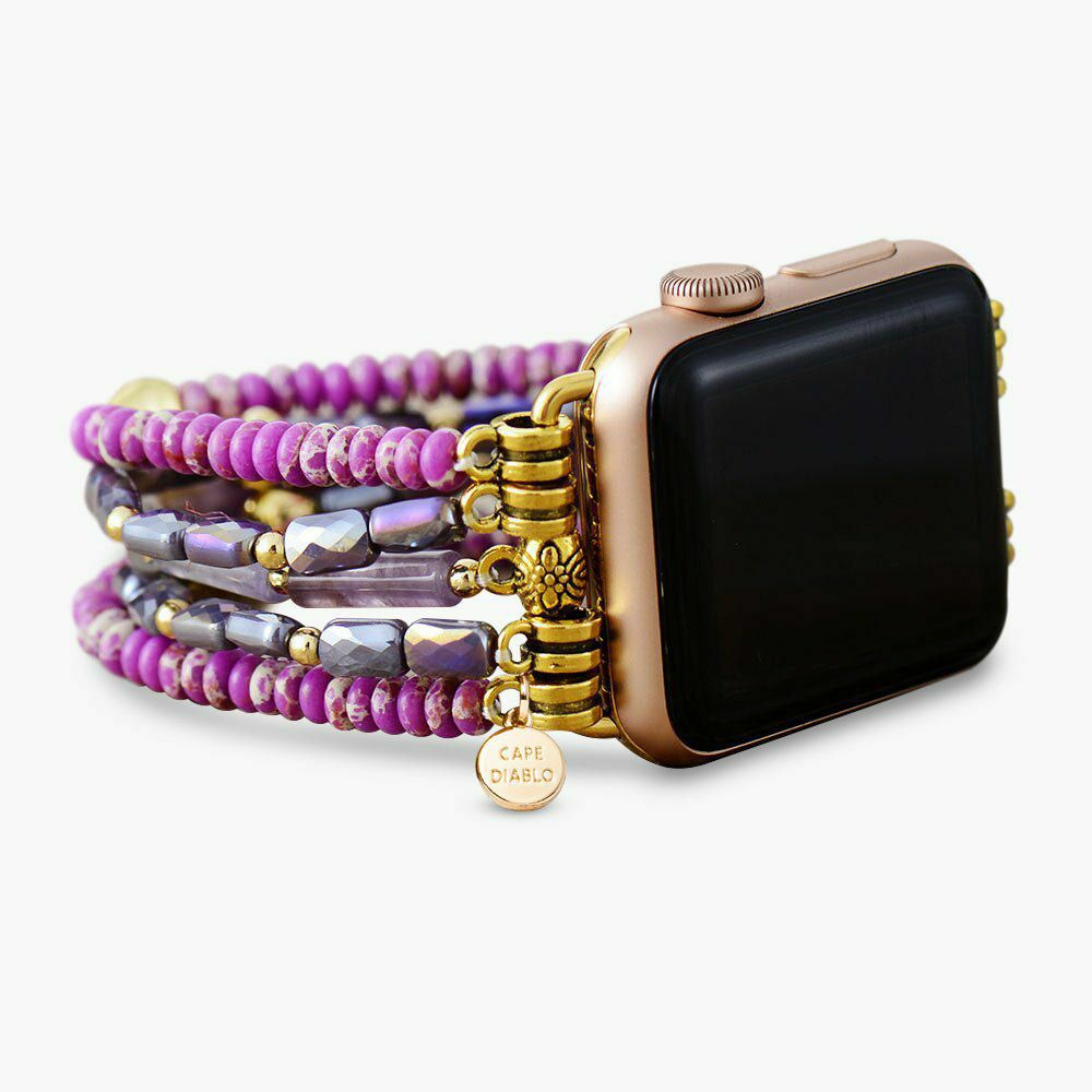 Apple Watch Straps | Violet Aurora Stretch Apple Watch Strap Apple Watch Straps Apple Watch Straps