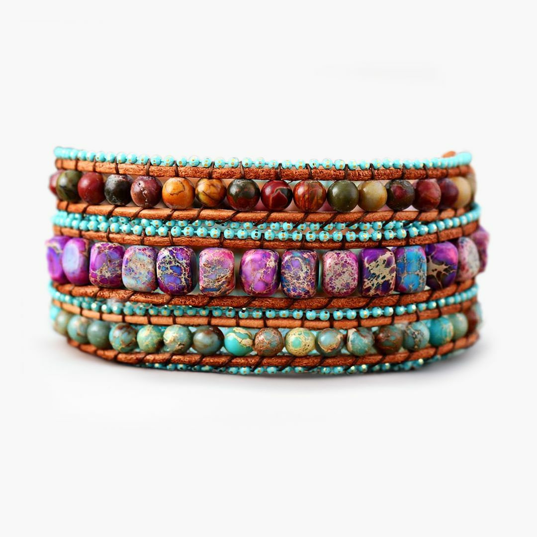 Bracelets | Bohemian Heart Wrap Bracelet Bracelets Bracelets