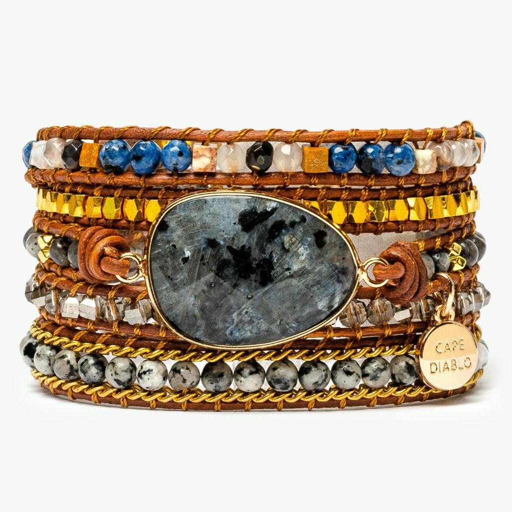 Bracelets | Ethereal Labradorite Wrap Bracelet Bracelets Bracelets