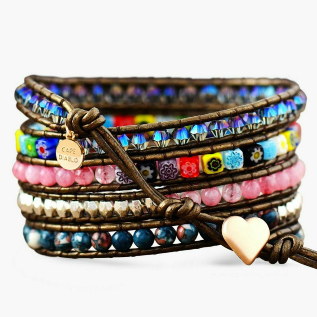 Bracelets | Healing Flower Protection Wrap Bracelet Bracelets Bracelets