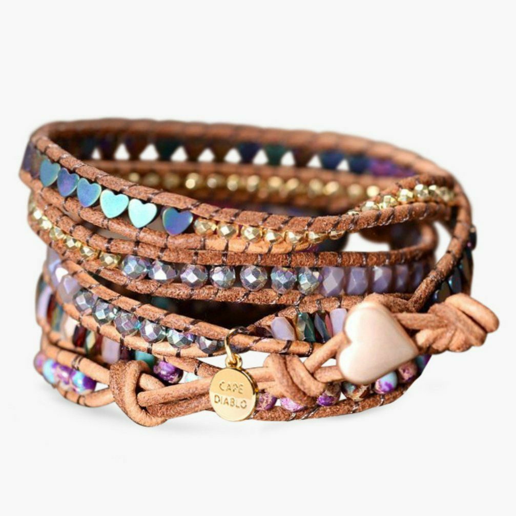 Bracelets | Loving Heart Protection Wrap Bracelet Bracelets Bracelets