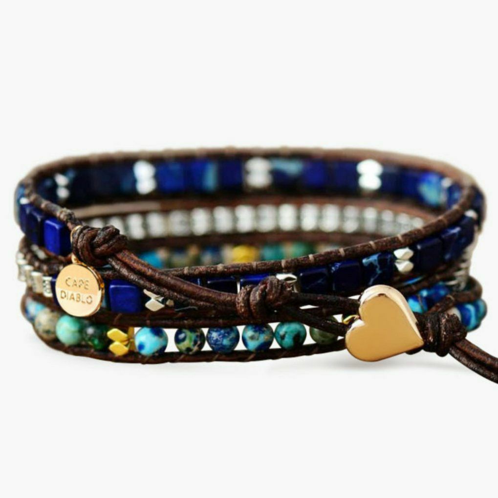 Bracelets | Namaste Heart Protection Wrap Bracelet Bracelets Bracelets