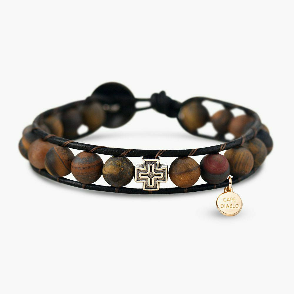 Bracelets & Necklaces | Cross Spirit Tiger Eye Bracelet Bracelets & Necklaces Bracelets & Necklaces