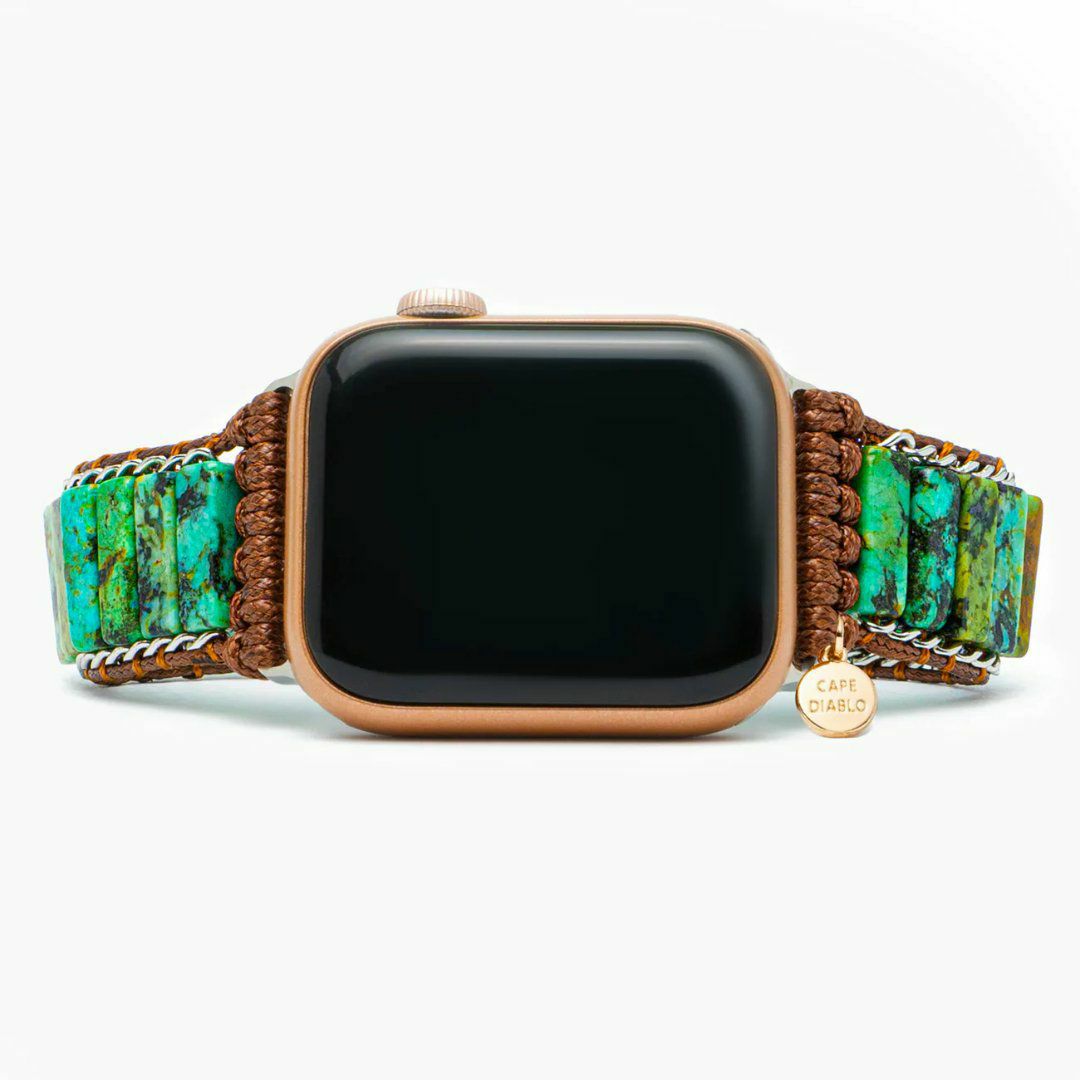 Bracelets & Necklaces | Men’s African Turquoise Apple Watch Strap Apple Watch Straps Bracelets & Necklaces