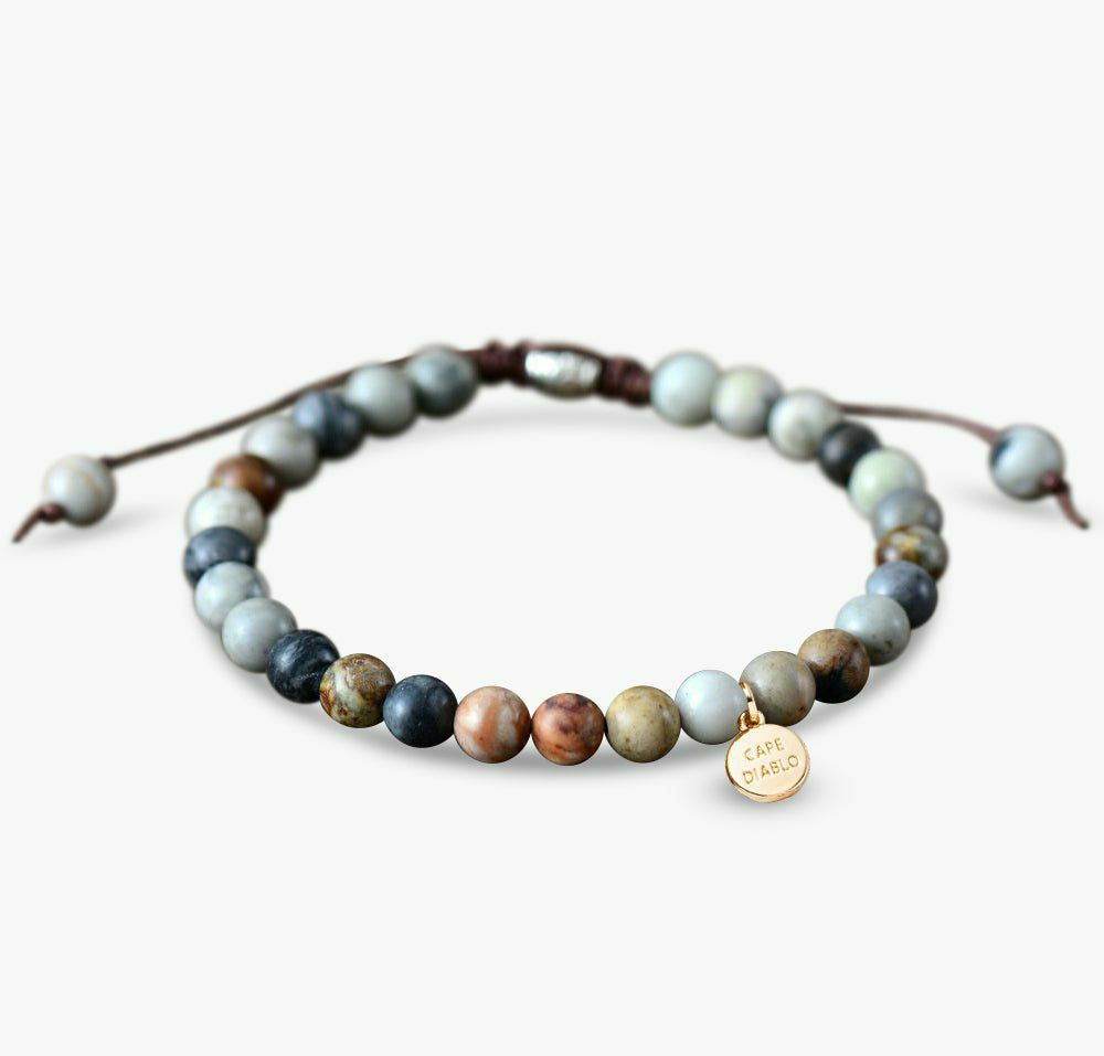 Bracelets & Necklaces | Men’s Grey Jasper Bracelet Bracelets & Necklaces Bracelets & Necklaces