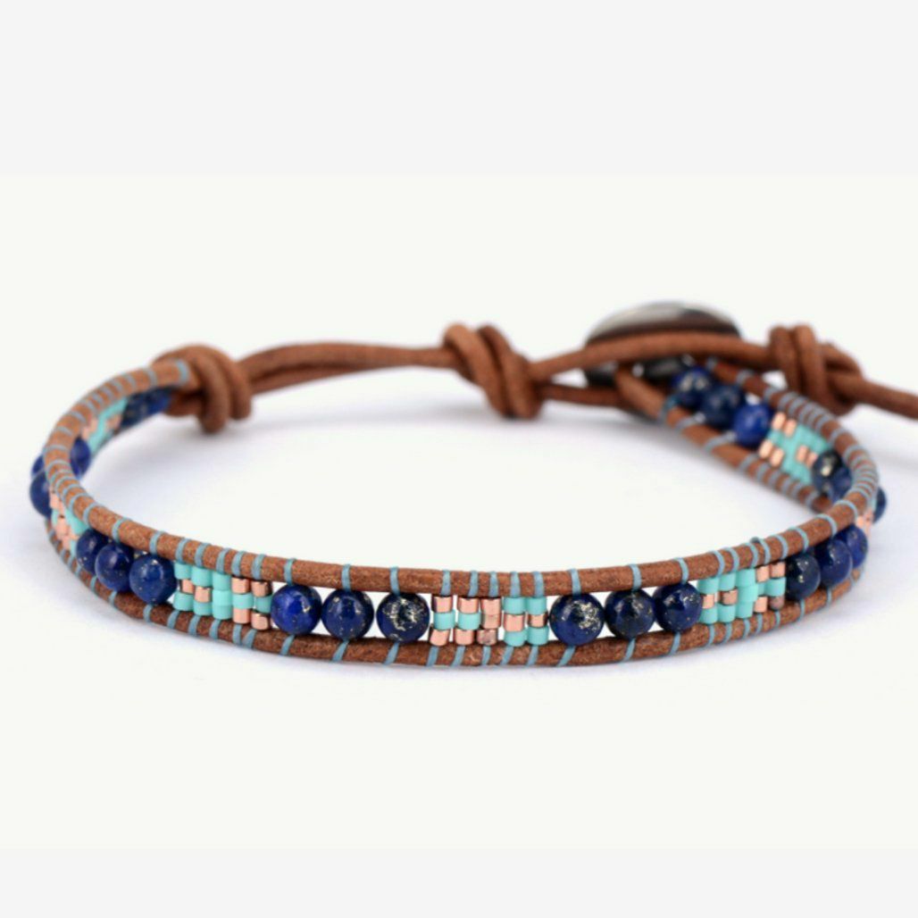 Bracelets | Ocean Vibes Leather Bracelet Bracelets Bracelets