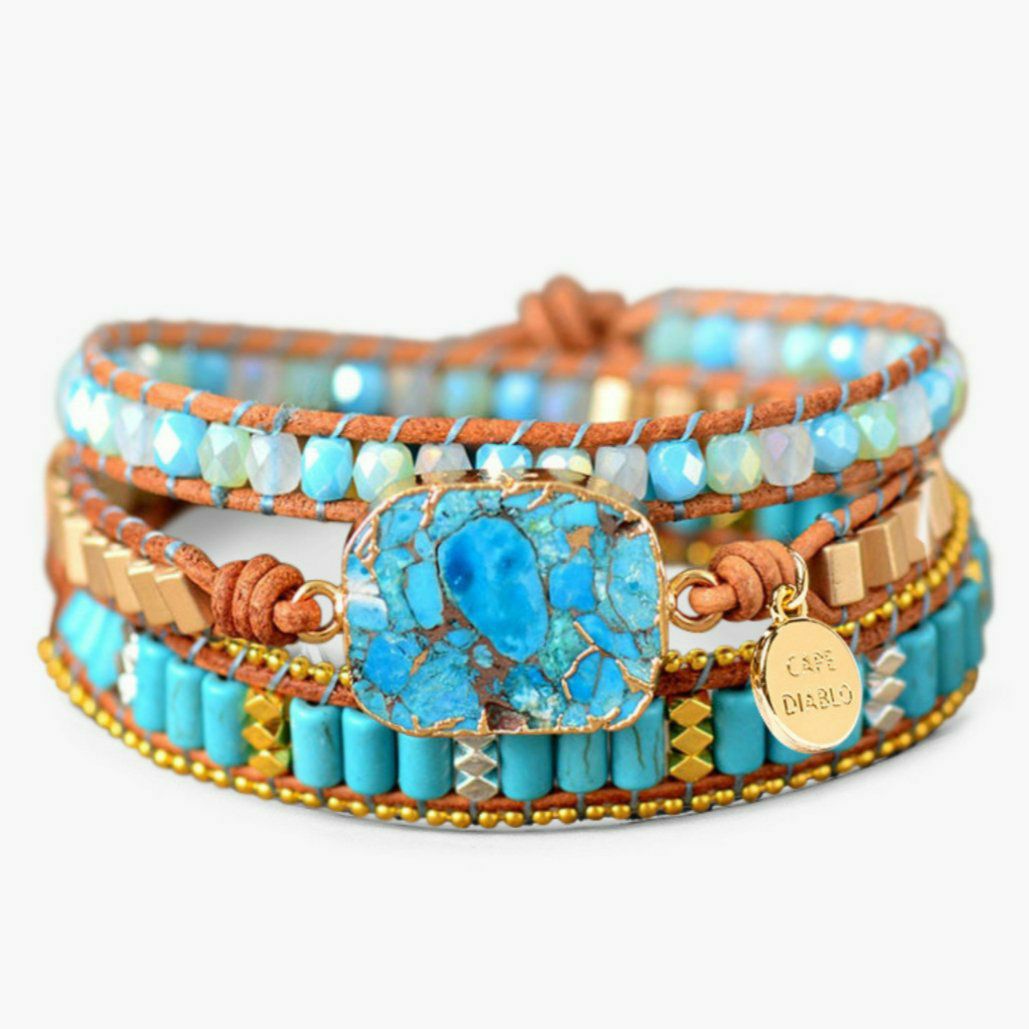 Bracelets | Turquoise Princess Wrap Bracelet Bracelets Bracelets