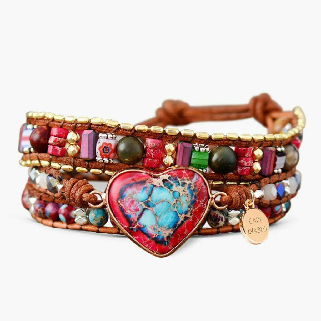 Bracelets | Vibrant Heart Protection Wrap Bracelet Bracelets Bracelets