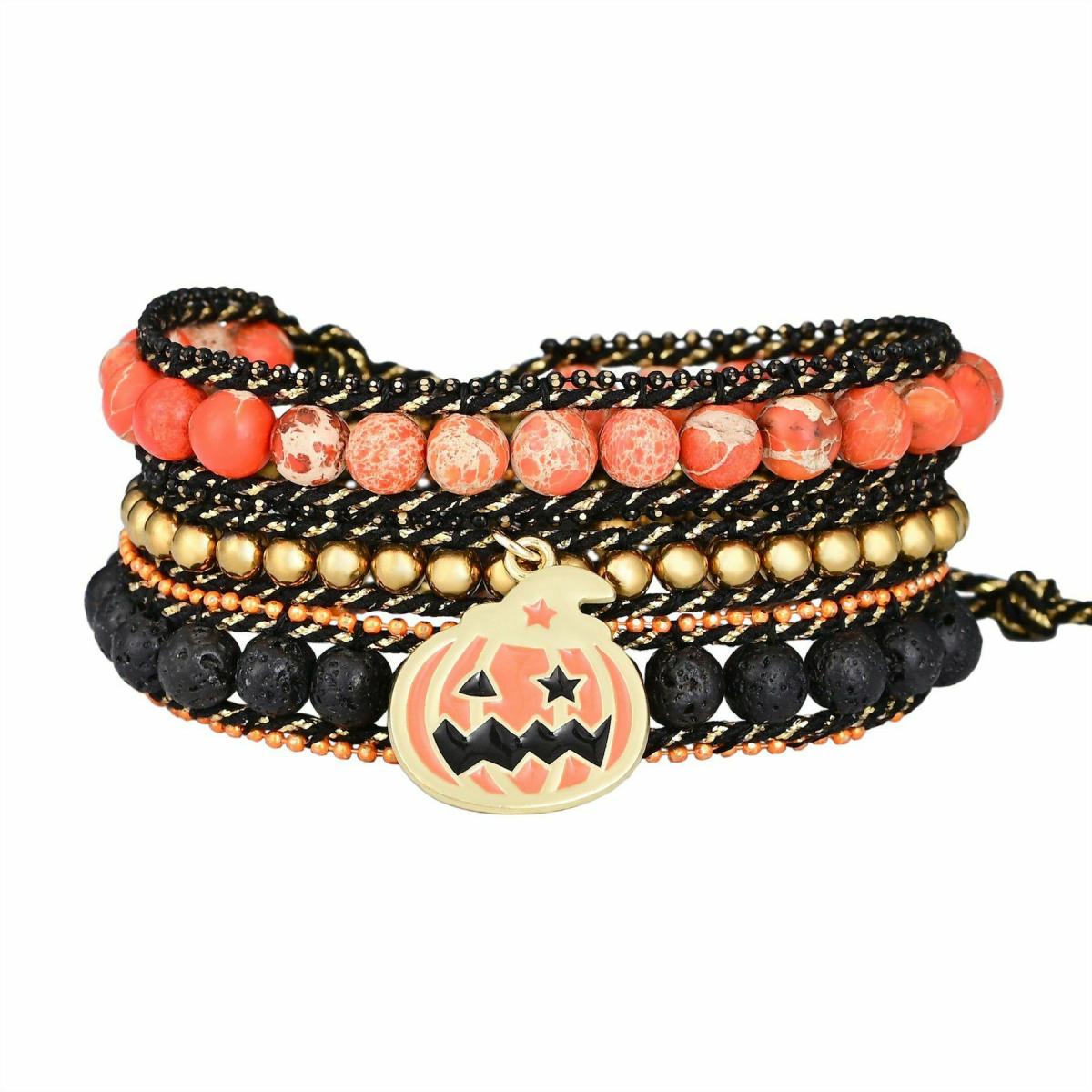 Bracelets | Wicked Pumpkin Patch Wrap Bracelet Bracelets Bracelets