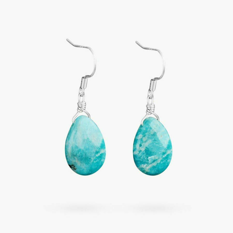 Earrings | Amazonite Ocean Earrings Earrings Earrings