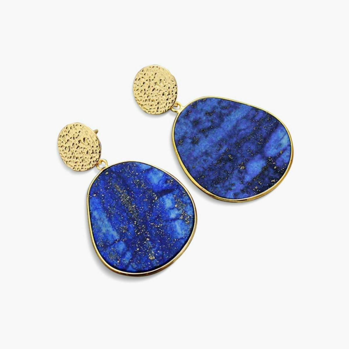 Earrings | Lapis Lazuli Protection Drop Earrings Earrings Earrings