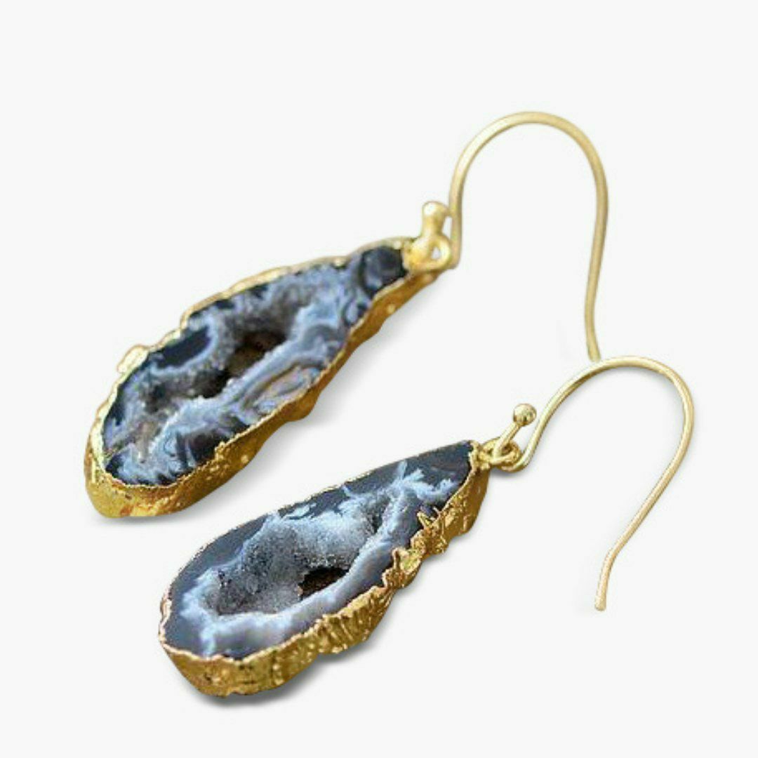 Earrings | Natural Agate Dangle Earrings Earrings Earrings