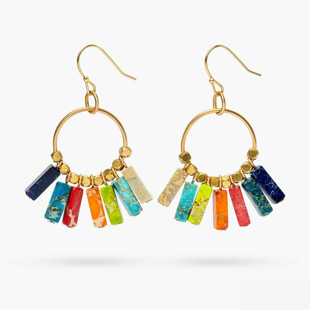 Earrings | The Chakra Power Earrings Earrings Earrings