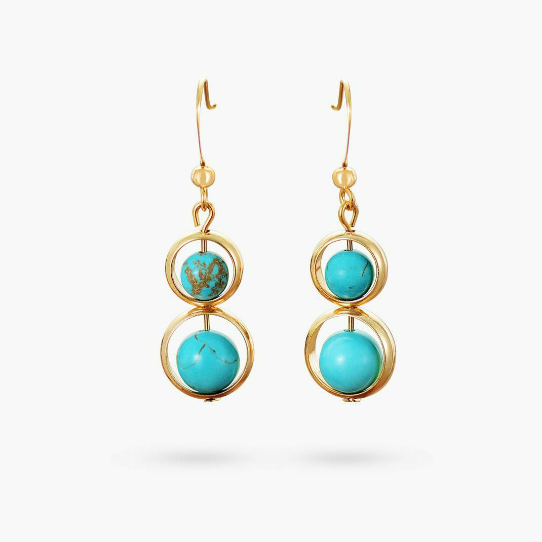 Earrings | Turquoise Dangle Earrings Earrings Earrings