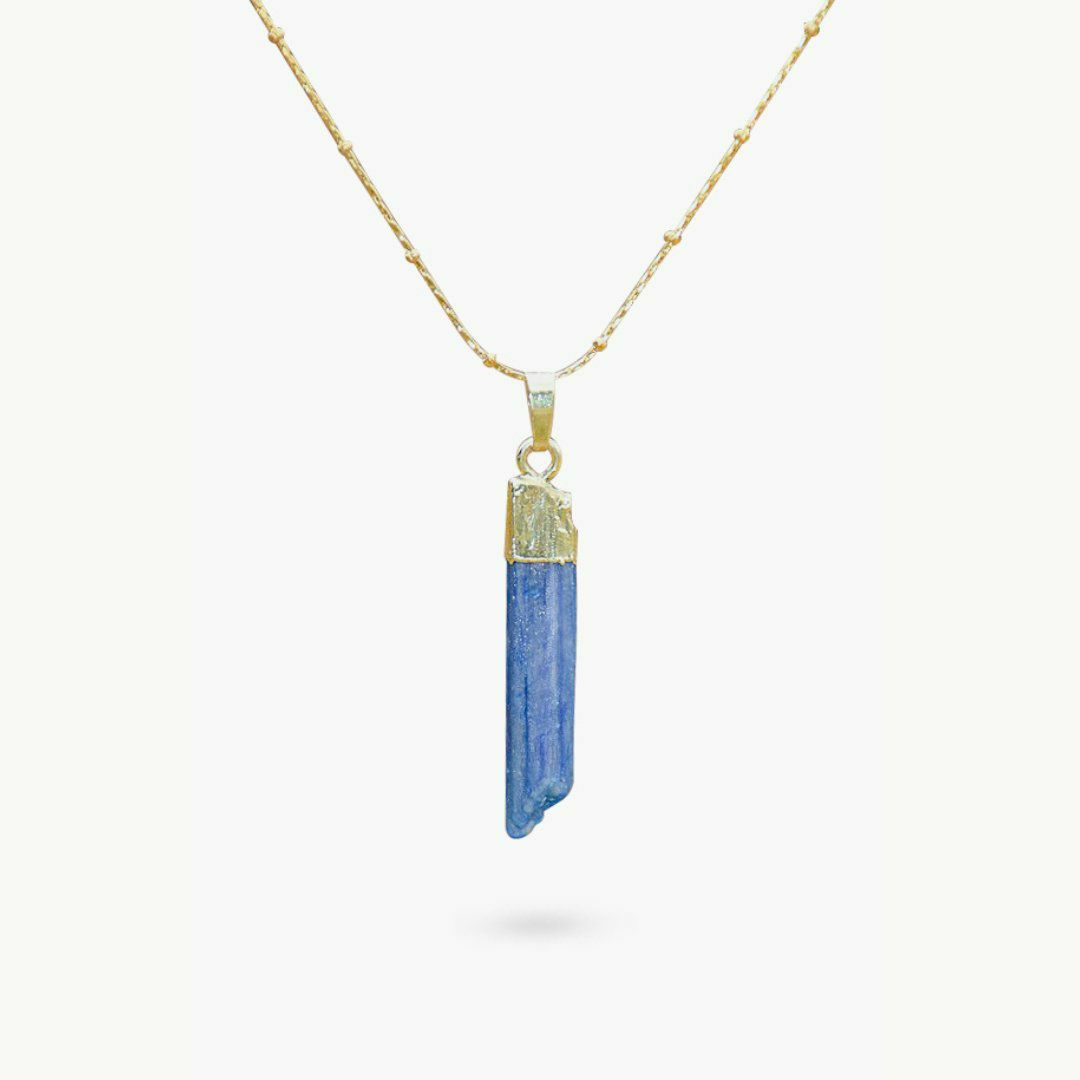 Necklaces | Blue Topaz Raw Stone Necklace Jewelry Necklaces