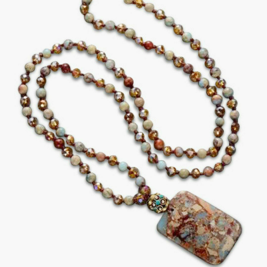 Necklaces | Bohemian Euro Stone Necklace Jewelry Necklaces