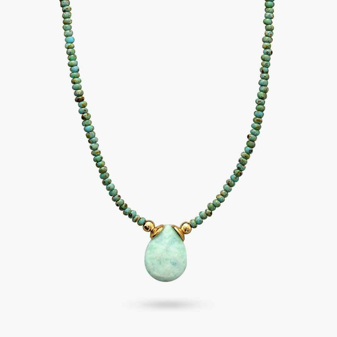 Necklaces | Healing Energy Amazonite Necklace Jewelry Necklaces