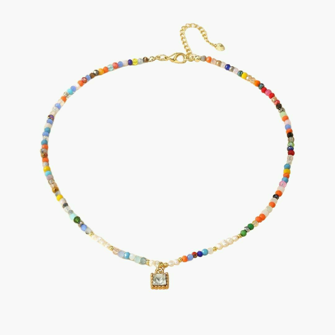 Necklaces | Rainbow Frost Crystal Choker Necklace Jewelry Necklaces