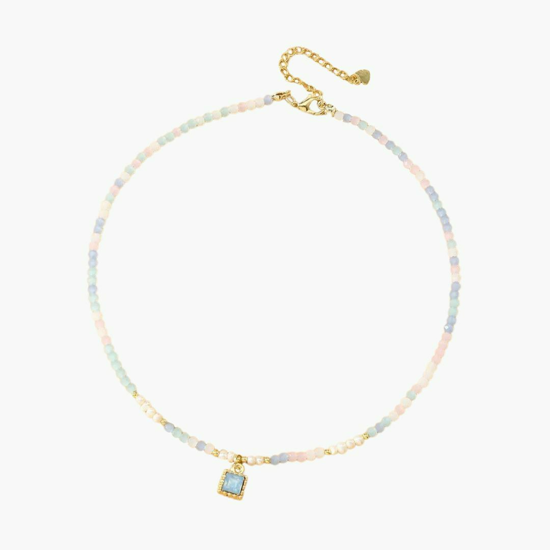 Necklaces | Tranquil Sky Crystal Choker Necklace Jewelry Necklaces