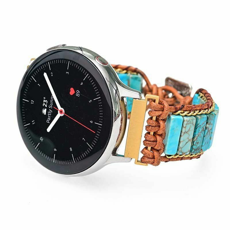 Samsung Galaxy Watch Straps | Native Turquoise Samsung Galaxy Watch Strap Samsung Galaxy Watch Straps Mens