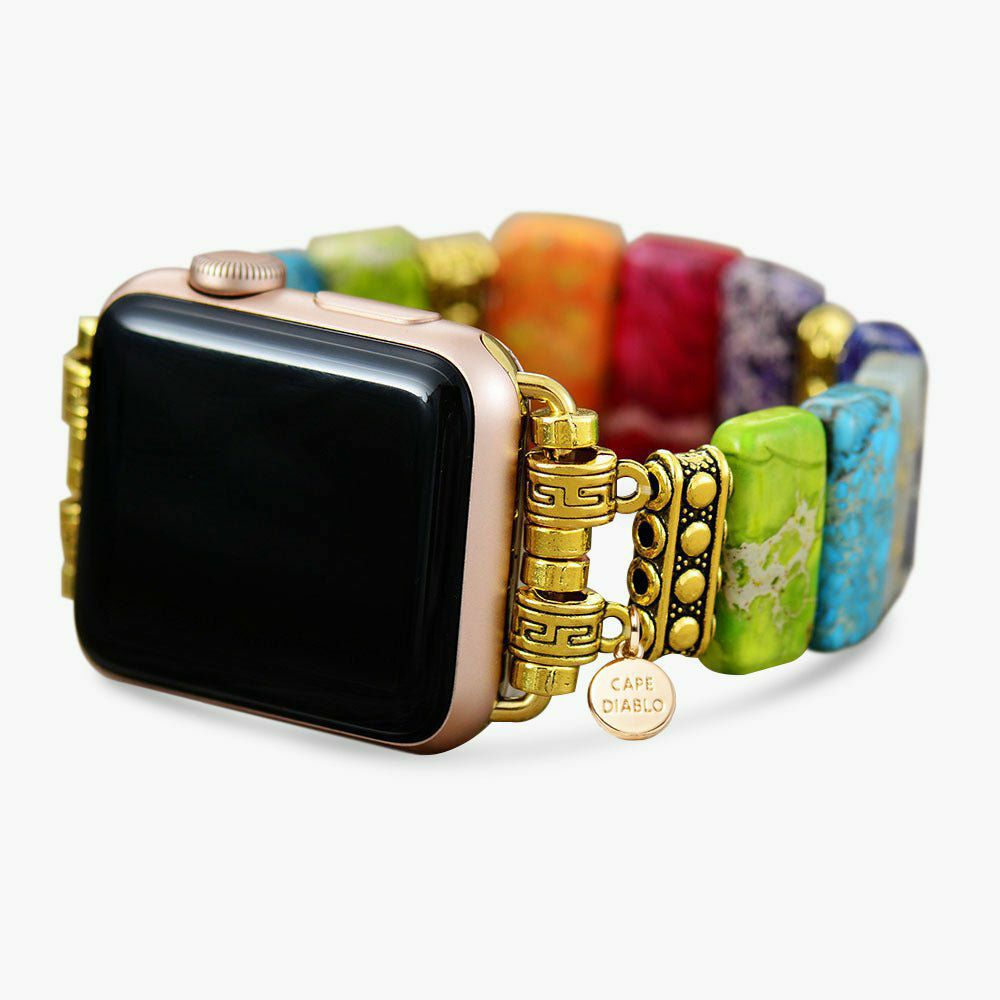 Stretch Straps | Chic Chakra Stretch Apple Watch Strap Apple Watch Straps Apple Watch Straps