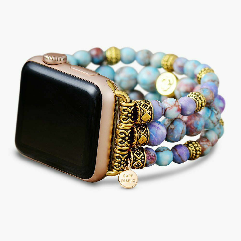 Stretch Straps | Peaceful Jasper Stretch Apple Watch Strap Apple Watch Straps Apple Watch Straps