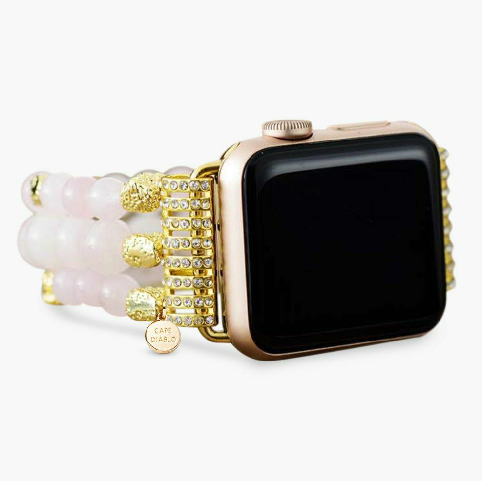 Stretch Straps | Rose Quartz Stretch Apple Watch Strap Apple Watch Straps Apple Watch Straps