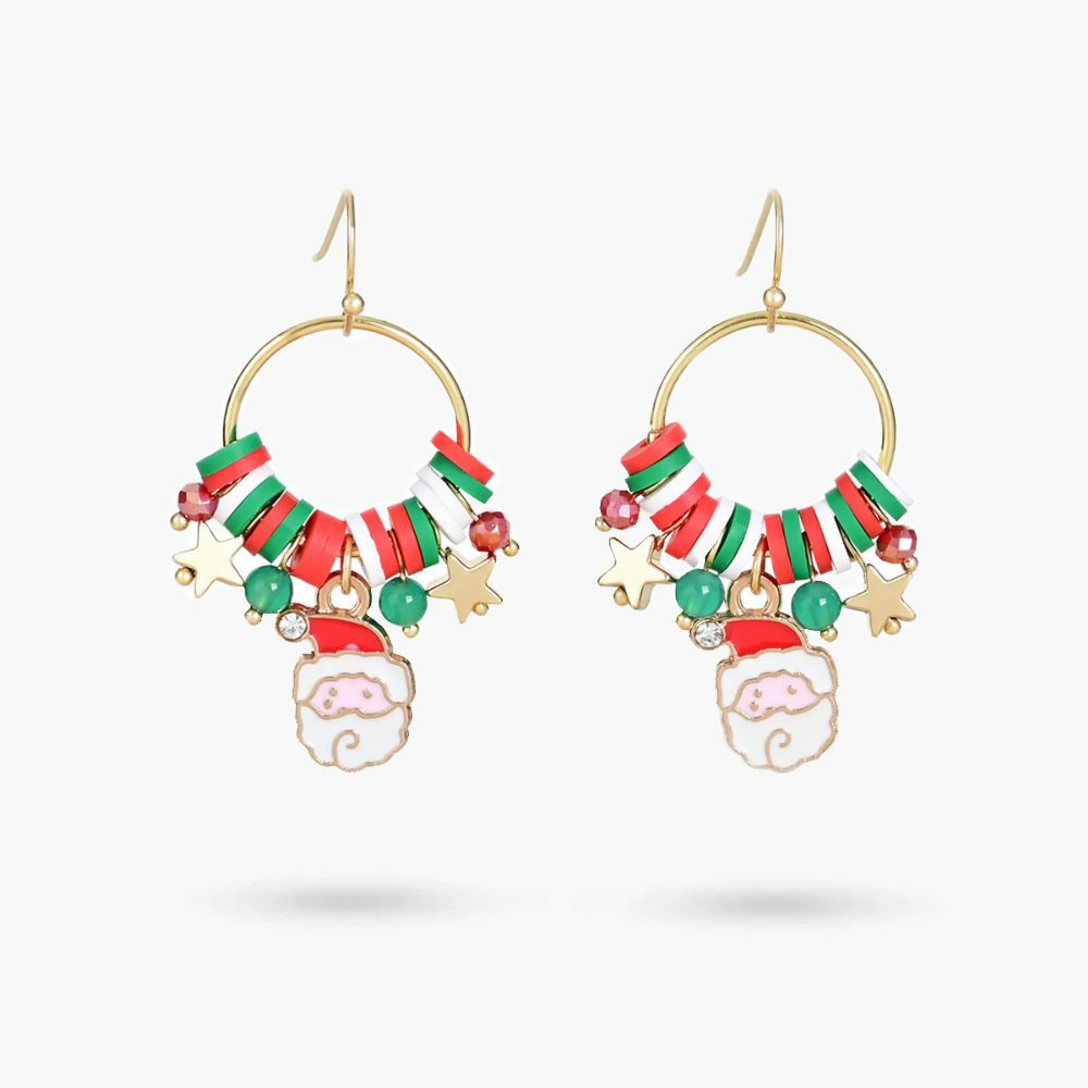 Earrings | Santa’s Stellar Orbit Dangle Earrings Earrings Earrings