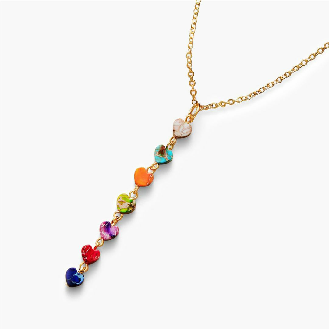 Necklaces | Wind 7 Chakra Moonlight Gold Chain Necklace Jewelry Necklaces