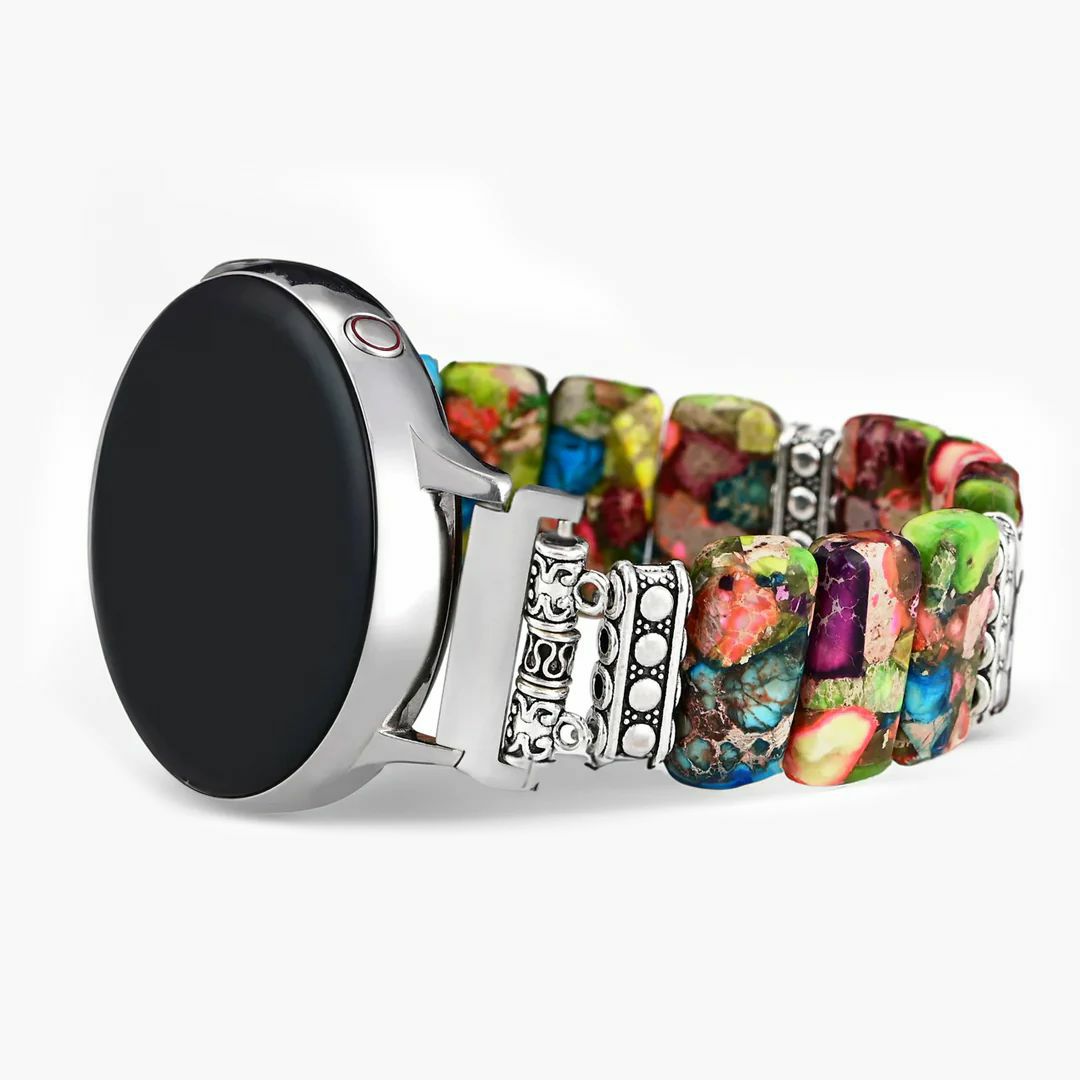 Samsung Galaxy Watch Straps | Chic Flower Samsung Galaxy Stretch Watch Strap